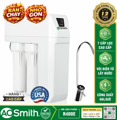 Máy Lọc Nước Aosmith R400E - A. O. Smith R400E (Ưa chuộng nhất)