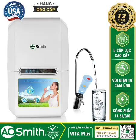 Máy lọc nước AOSMITH VITA Plus - A. O. Smith VITA Plus