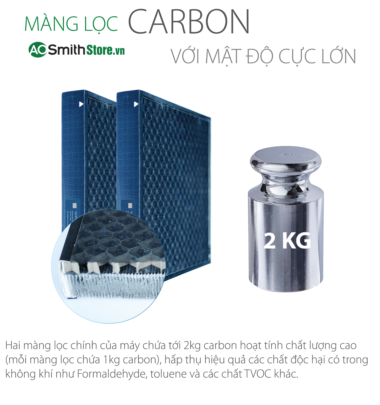 Máy lọc không khí Aosmith KJ420F-B01