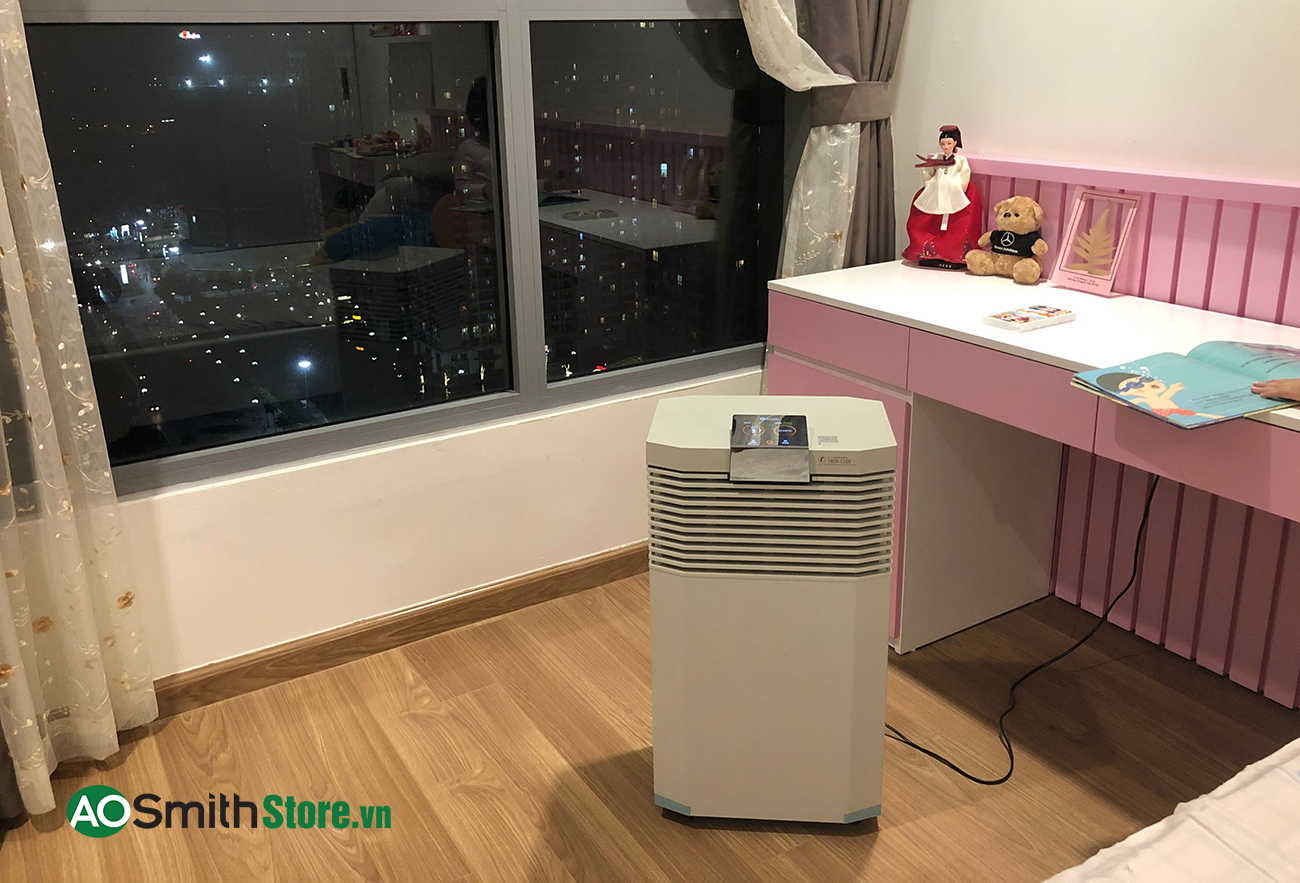 Hình ảnh thực tế Máy lọc không khí Aosmith KJ420F-B01