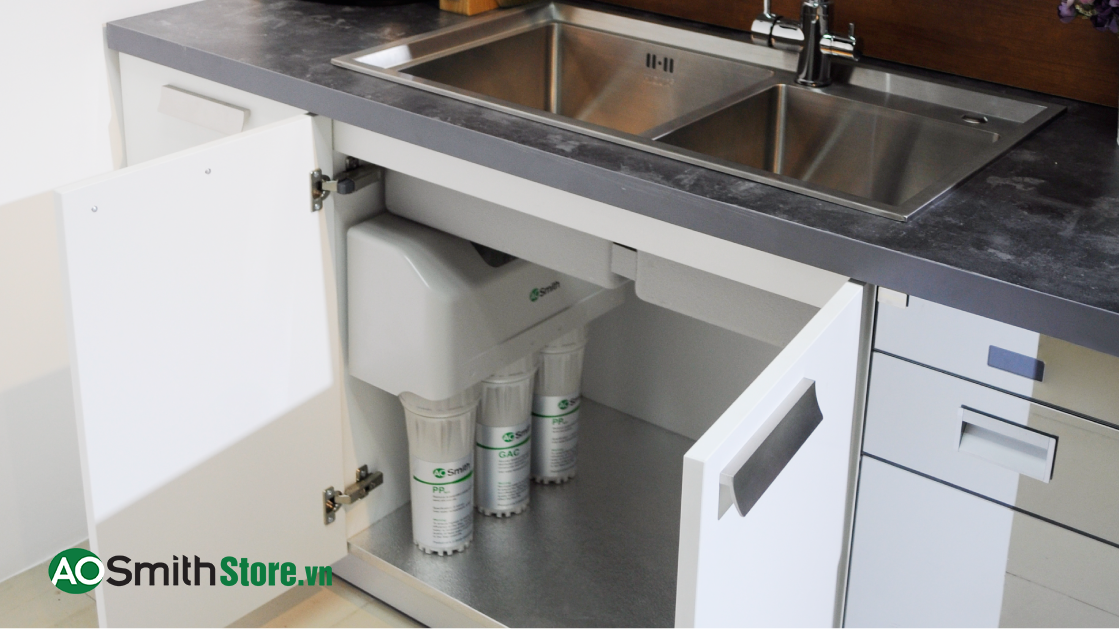 Hình ảnh thực tế Máy lọc nước Aosmith AR600-C-S-1