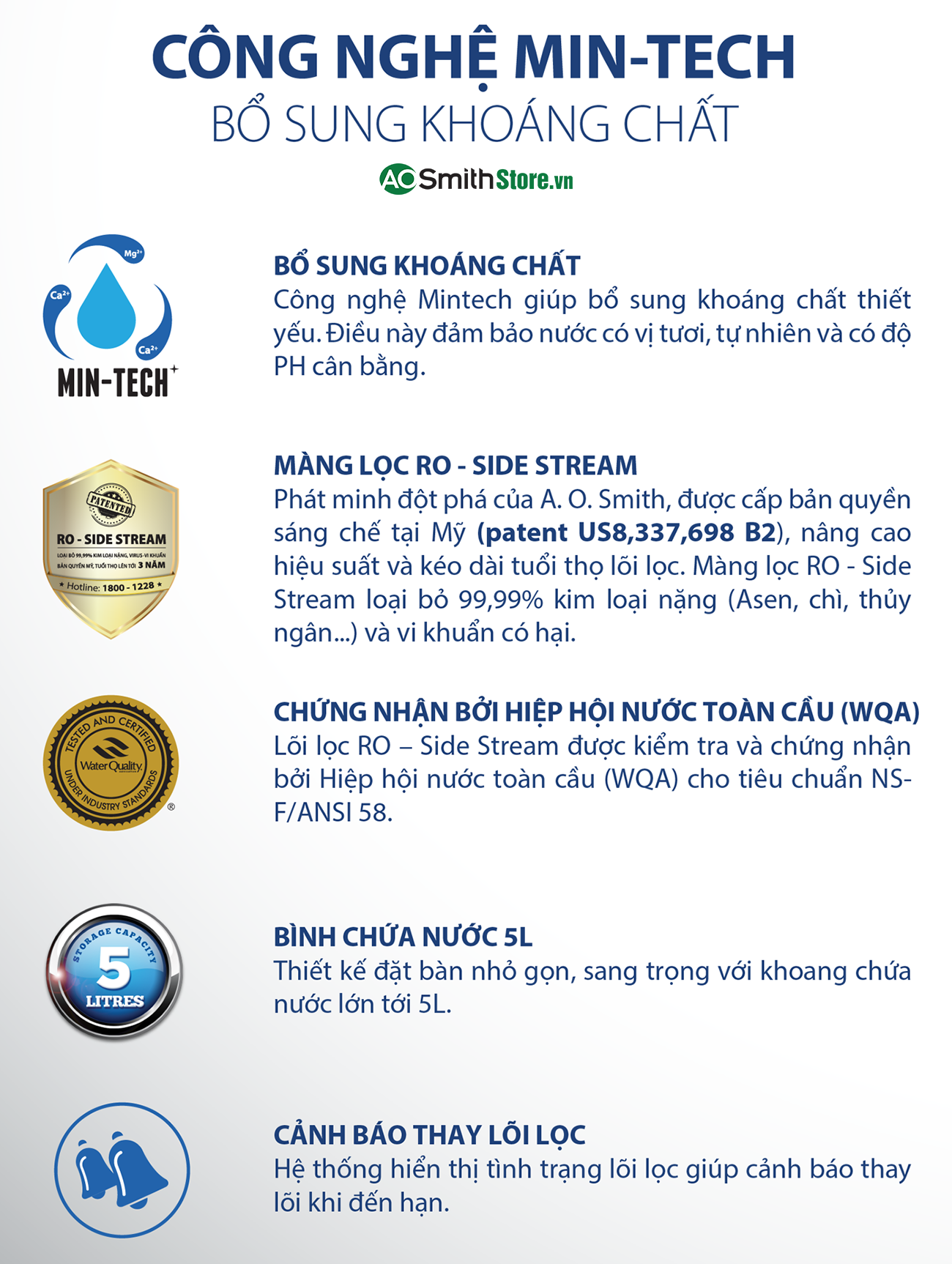 Máy lọc nước Aosmith C2