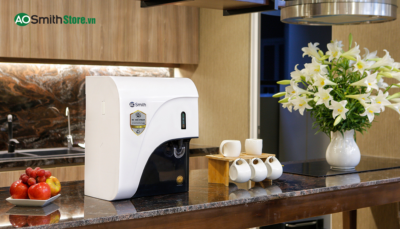 Hình ảnh thực tế Máy lọc nước Aosmith C2